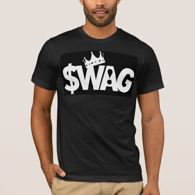 King of Swag (black) T-Shirt (Front)