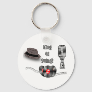 King Of Swing Keychain