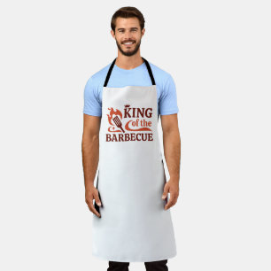 King Of The Barbecue Apron