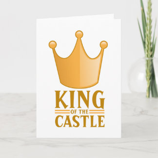 King of the castle card