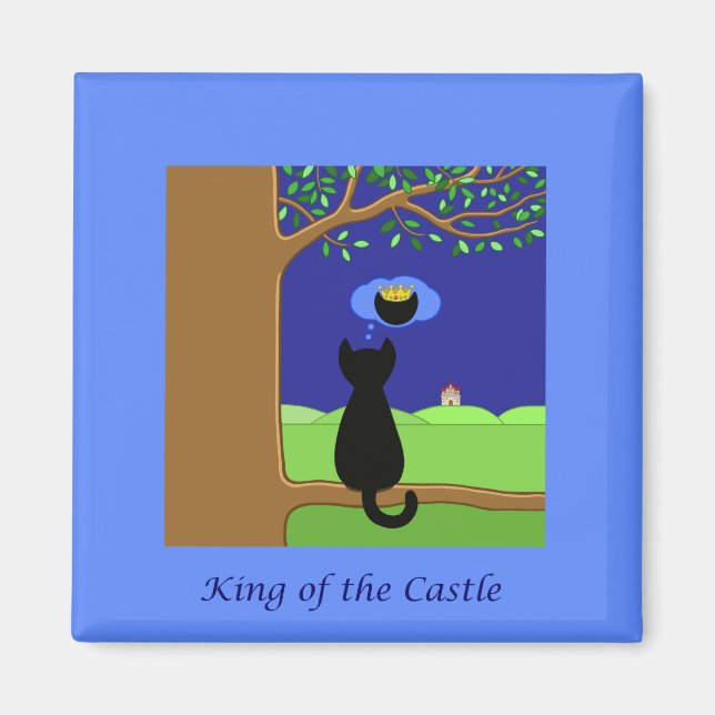 King of the Castle Magnet (Front)
