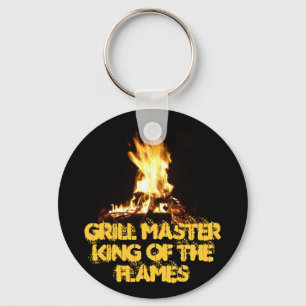 King of the Flames Keychain
