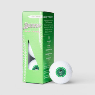 King of the Grass GREEN golfer's 40 gift  Golf Balls