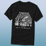 King of the Greenhouse Personalized Gardening T-Shirt<br><div class="desc">A vintage greenhouse full of fabulous plants,  with text saying King of the Greenhouse.  Change the name to personalize.  Perfect for your favourite gardener.  Original art by Nic Squirrell.</div>
