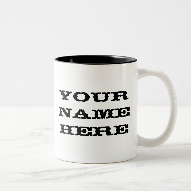King of the Grill BBQ Slogan Customizable Mug (Right)