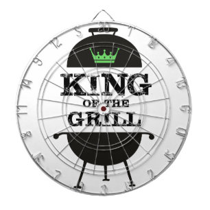 King Of The Grill, Black Green Crown Dartboard