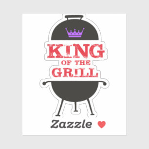 King Of The Grill, Black Purple Crown Red