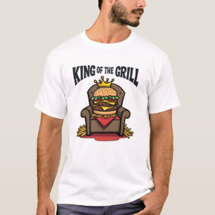 King of the Grill Burger T-Shirt