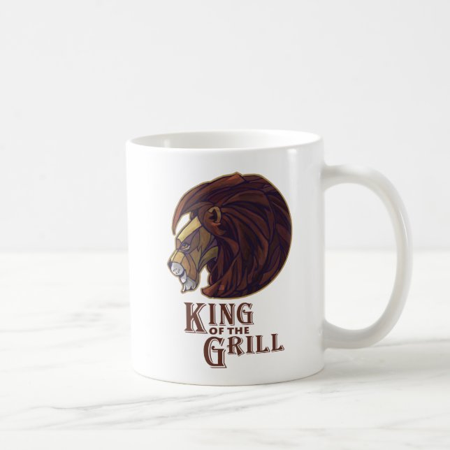 King of the Grill Coffee Mug (Right)