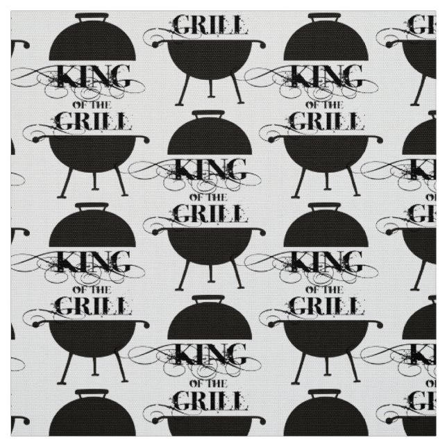 King Of The Grill Fabric (Swatch)