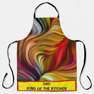 King of the Grill Father's Day Apron - Personalize
