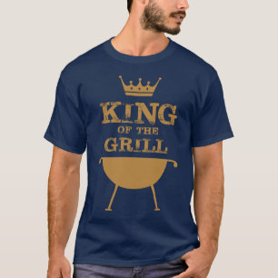 King Of The Grill, Gold T-Shirt