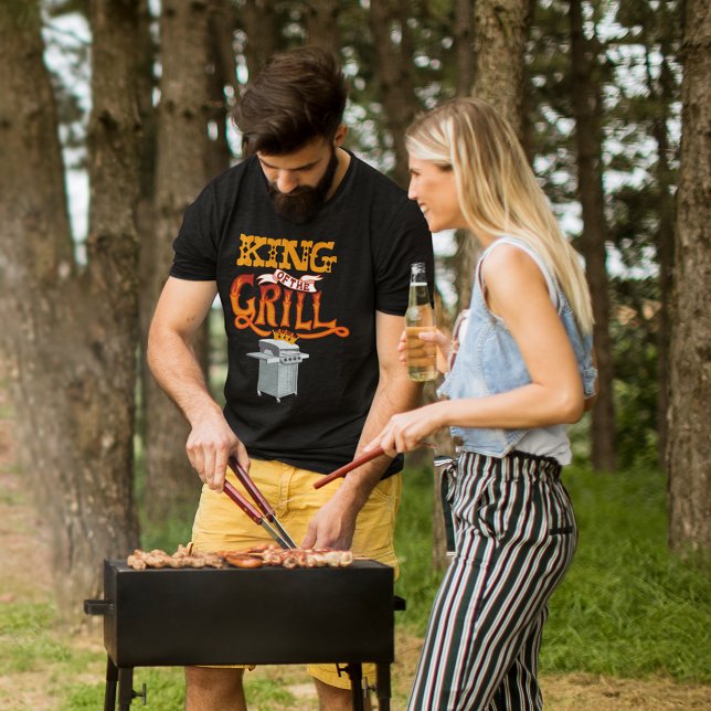 King of the Grill Graphic T-Shirt (Creator Uploaded)