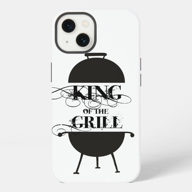 King Of The Grill  iPhone Case (Back)