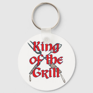 King of the Grill Keychain