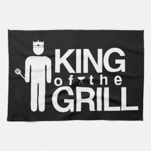 King of the Grill Kitchen Towel