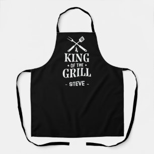 King of The Grill Personalized BBQ Apron