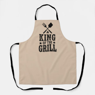 King of The Grill Personalized BBQ Master Apron