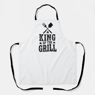 King of The Grill Personalized BBQ Master Apron