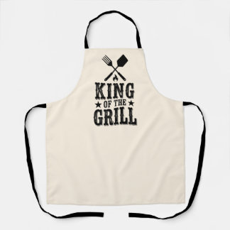 King of The Grill Personalized BBQ Master Apron