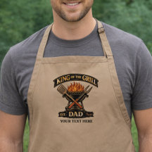 King of the Grill Personalized Father's Day BBQ