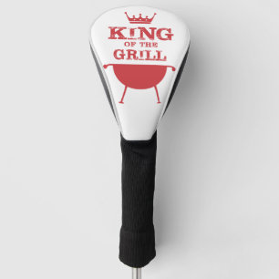 King Of The Grill, Red Golf Head Cover