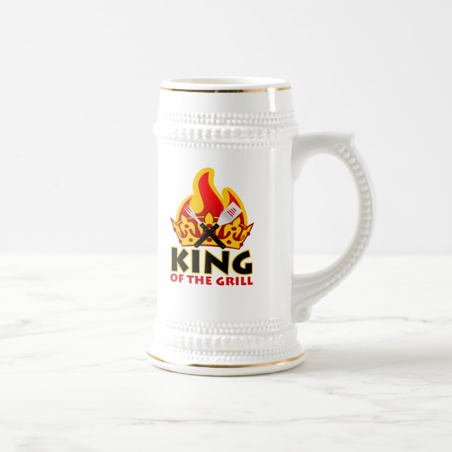 King Of The Grill stein (Right)