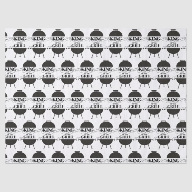 King Of The Grill Tissue Paper (Front)