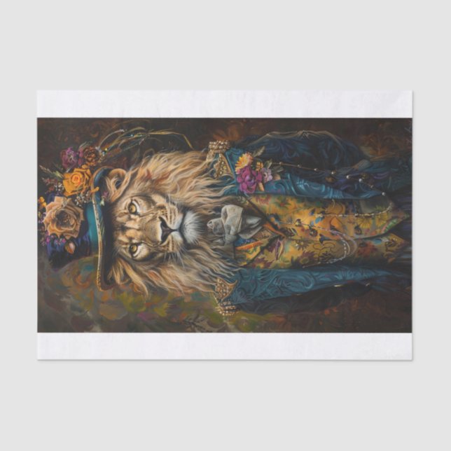 King of the Jungle3 Tissue Paper (Front)