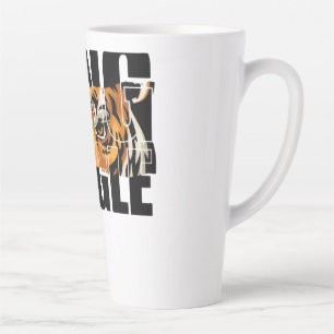 King of the Jungle Latte Mug