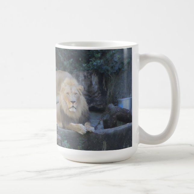 King of the Jungle 'Lion' Coffee Mug (Right)