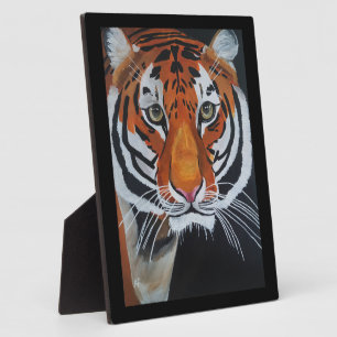 King of the Jungle Painting by Alfred Fox Plaque