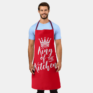 King of the Kitchen Apron - Father's Day Chef Gift
