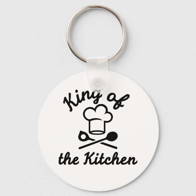 King of the kitchen keychain (Front)