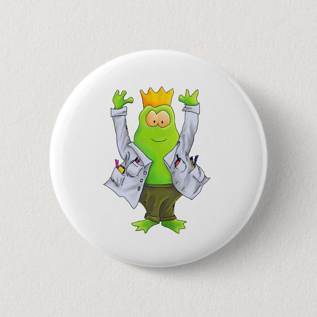 King of the Lab 2 Inch Round Button (Front)