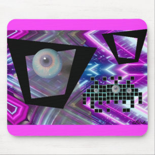King of the New Vaporwave Invasion Mouse Pad