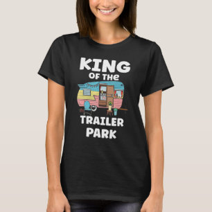 King Of The RV Park Matching King Queen Motorhome T-Shirt