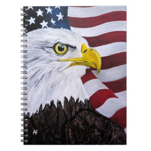 King of the Skies Painting by Alfred Fox Notebook