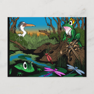 King of the Swamp Postcard