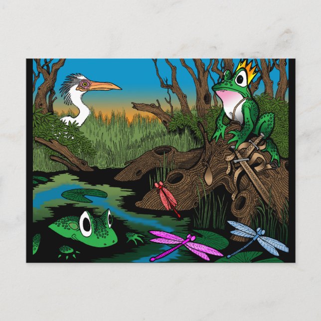 King of the Swamp Postcard (Front)