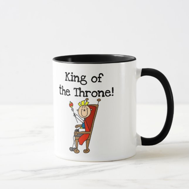 King of the Throne Tshirts and Gifts Mug (Right)