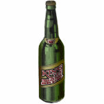 King of the Trailer Park Brew  Ornament Photo Sculpture Ornament<br><div class="desc">Designed to be a Christmas Tree ornament for your Trailer-Trash-themed tree,  this "King of the Trailer Park Brew" design also makes a great cut-out magnet.</div>