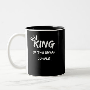  King of the Urban Jungle Two-Tone Coffee Mug