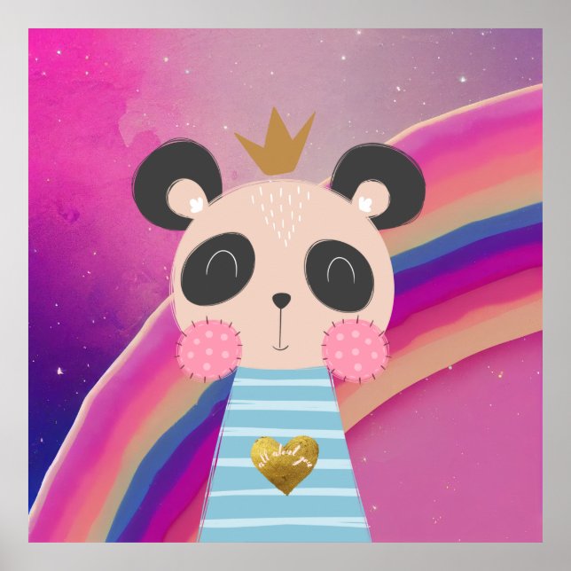 King Panda Posters  (Front)