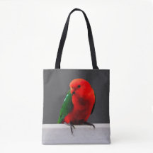 King Parrot Eco-Friendly Tote Bag