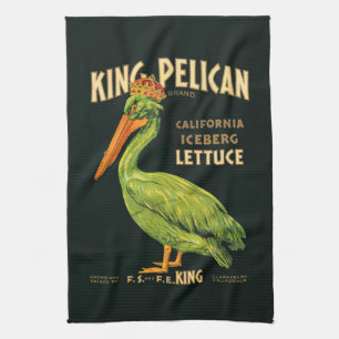 King Pelican Iceberg Lettuce Kitchen Towel