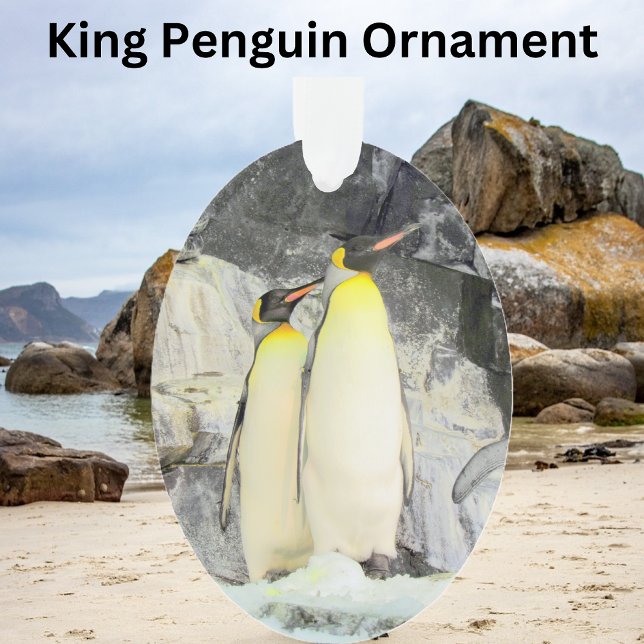 King Penguin  - Acrylic Ornament (Creator Uploaded)