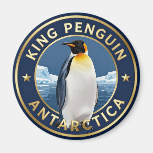 🐧 King Penguin Antarctica Polar Bird Magnet