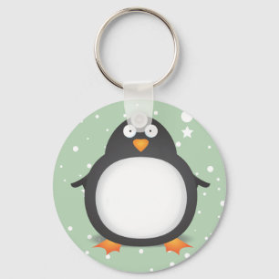 King Penguin Keychain