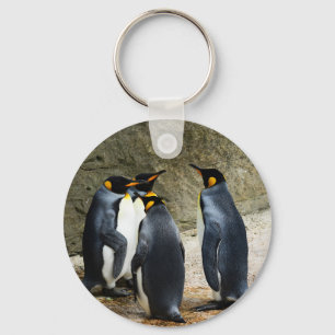 King Penguin Keychain